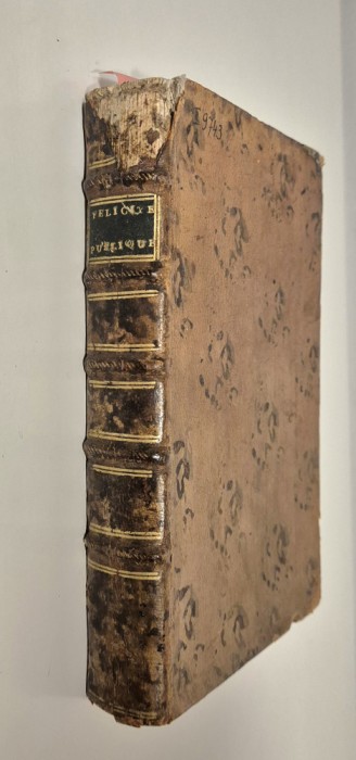 Carte veche 1776 J F Chastellux De la Felicite Publique ou Considerations