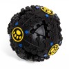 Minge Jucarie Caini, Plastic, Sunet Interactiv, Negru, 10cm, Durabila, Design Os si Laba