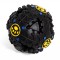 Minge Jucărie C&acirc;ine, Plastic, Sunet Interactiv, Negru, 10cm