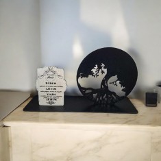 Blank copacul vieții, cu plăcuță personalizată