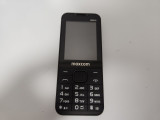 Telefon mobil Dual SIM MaxCom Classic MM248 4G negru folie ecran