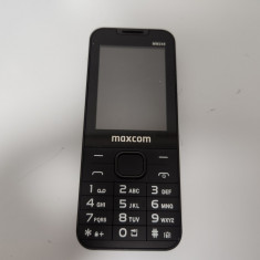 Telefon mobil Dual SIM MaxCom Classic MM248 4G negru folie ecran