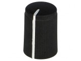 Buton rotativ cu indicator aluminiu-plastic &Oslash; 6mm 10x15mm