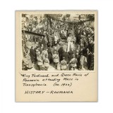 Regina Maria și regele Ferdinand &icirc;n Transilvania fotografie de epocă, 1919, fotograf Merl La Voy