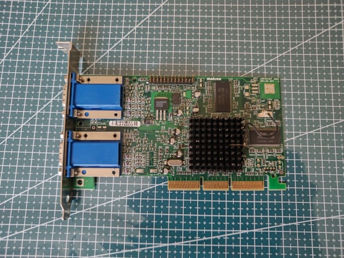 Placa video AGP model 2