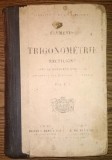 F. J. - Elements de trigonometrie rectiligne - Avec de nombreaux exercises [1920]