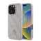 Husa originala Guess iPhone 16 Pro Hardcase 4G Classic MagSafe, roz, GUHMP16LP4SM4MP