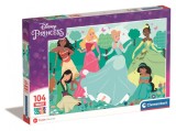 Puzzle Clementoni Maxi, Disney Princess, 104 piese