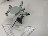 Macheta MAISTO: avion E-2C Hawkeye