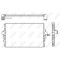 Radiator intercooler Volvo S60 I, S80 I, V70 II, XC70 I Cross Country Motor 2.0 T, 2.4 CDI, 2.4 D, 2.4 D5, 2.4 T AWD, 2.5 T, 2.5 T AWD, 5 T AWD, D5,