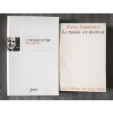 Pierre Emmanuel - Le risque d&#039;etre + Le monde est interieur