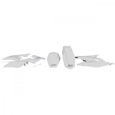 Kit plastice albe Kawasaki KX F 250 2009, KX F 250 2012 Cod Produs: MX_NEW 14030878PE foto