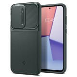 Husa pentru samsung galaxy s23 fe spigen optik armor, abyss green