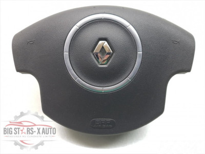 Airbag Volan Renault Scenic 2 an 2006-2009 negru pentru comenzi pilot automat foto