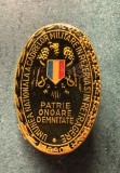 Insigna Uniunea Nationala a cadrelor militare in rezerva si in retragere 1990