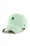 47brand șapcă New York Yankees culoarea verde, cu imprimeu