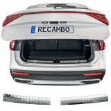 Set de 2 ornamente protectie interior portbagaj crom pentru Seat Tarraco din 2018, Recambo