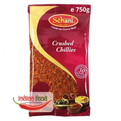 Schani Chillies Crushed (Ardei Iute Pisat) 750g foto