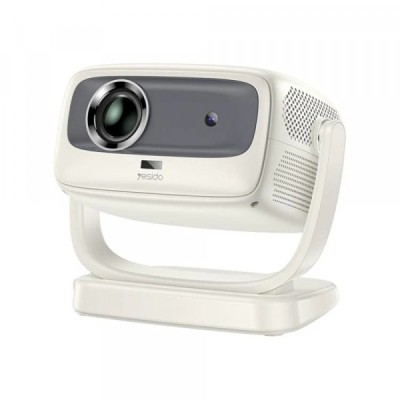 Videoproiector Yesido TV13, 720P, 190ANSI, Android 9.0, Alb foto
