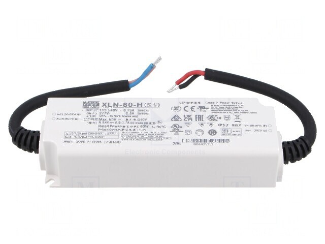 Alimentator LED pulsatoriu 60W 9-54VDC 900mA-1,7A 110-305VAC