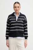 Pepe Jeans pulover PRISCILLA femei, culoarea albastru marin, light, PL702272