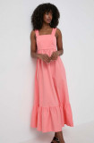 Cumpara ieftin BOSS rochie culoarea violet, maxi, evazați 50511834