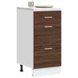 Cumpara ieftin Dulap inferior &ldquo;Lyon&rdquo; Stejar maro 40x46x81,5 cm Lemn prelucrat