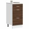 vidaXL Dulap inferior &ldquo;Lyon&rdquo; Stejar maro 40x46x81,5 cm Lemn prelucrat 854217