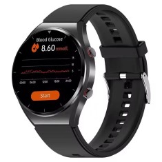 Ceas Smartwatch cu Măsurarea Glicemiei, Tensiunii Arteriale, SpO2, Termometru și Monitorizare a Somnului, Conectare Bluetooth pentru Apeluri și Media