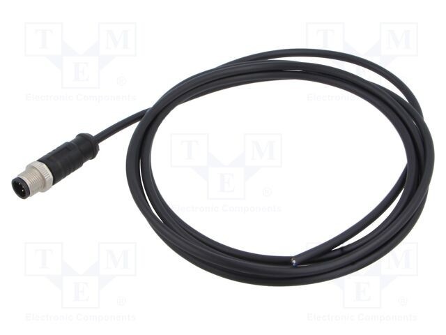 Conector M12 mufă tată drept aurit 5 PIN AMPHENOL