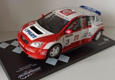 Macheta Toyota Corolla WRC Alain Prost Trophee Andros 2006 - Solido Raliu 1/18 foto