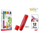 Tempera solida, 12 culori