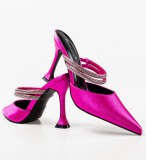 Cumpara ieftin Pantofi cu toc Manyla Fuchsia