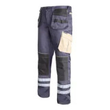 Pantaloni Lahti Pro Lucru Mediu-Grosi cu Reflectorizant Culoare Gri Marime L, Oem