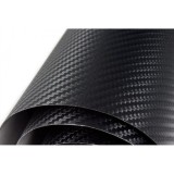 Folie carbon auto 3D, 1 x 1.27 M, Negru