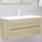 Gossi dulap de chiuveta, stejar sonoma, 100x38,5x45 cm, pal
