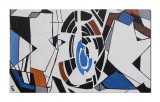 Cumpara ieftin Tablou pictat maual birou, living, Fantezie in abstract - 100x60cm ulei pe panza in cutit efect 3D