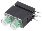 LED Verde 3,9mm 20mA 40&deg;