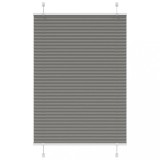 vidaXL Jaluzea plisată Antracit 85x150 cm Lățime țesătură 84,4 cm