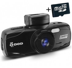 Camera auto DVR DOD LS460W, Full HD, GPS, senzor Sony, lentile Sharp, WDR, G senzor, 2.7? LCD, + Card 16GB foto