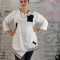 C772-211 Camasa casual tip tricou asimetric