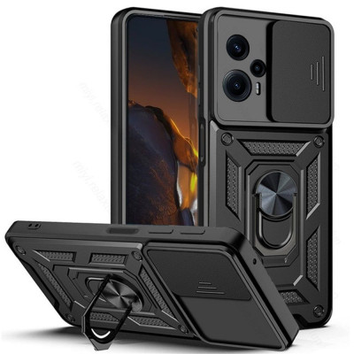 Husa Tech-Protect Camshield Pro pentru Xiaomi Poco F5 Negru foto