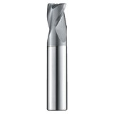 Tivoly 8236481 - Freza cilindro-frontala carbura HM 3x4x38 mm varf drept cu sanfren tija cilindrica