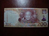 LESOTHO 200 MALOTI 2021 UNC