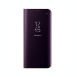Husa SAMSUNG Galaxy J6 2018 - Flip Wallet Clear (Violet)