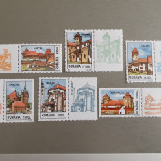 Romania LP 1582a-Cetati sasesti din Transilvania-cu vigneta-MNH