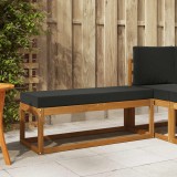 vidaXL Bancă de mobilier de exterior Lemn Solid de Acacia natural 900674