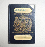 Vechi pasaport britanic