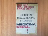 D8 DICTIONAR ENGLEZ ROMAN DE ABREVIERI. MEDICINA, BIOCHIMIE, IMUNOLOGIE