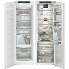 Combina frigorifica incorporabila Side by Side Liebherr IXRF 5185 Peak, NoFrost, BioFresh cu HydroBreeze, SoftSystem, IceTower, Fish &amp;amp; Seafood-Box